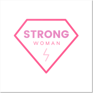 strong woman Posters and Art